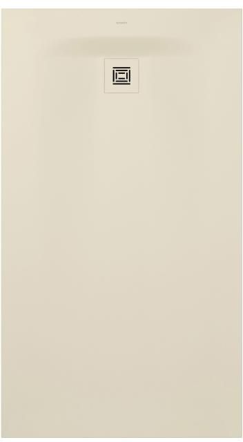 Duravit Sustano plato de ducha rectangular 160x90 cm beige 720285620000000