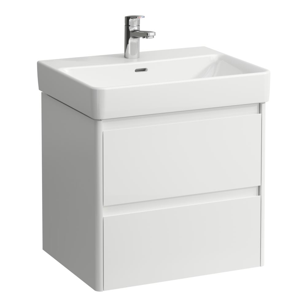 Laufen Base 2.0 armario 57x44.5x51.5 cm suspendido, para lavabo blanco H4112721082611