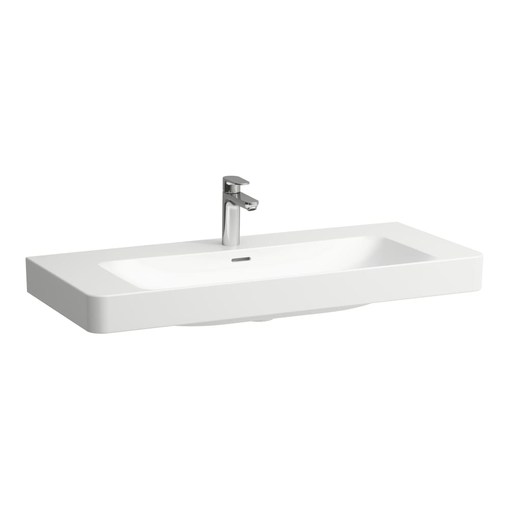 Laufen Pro X lavabo 105x46.5 cm rectangular clásico blanco mate H8168697571041