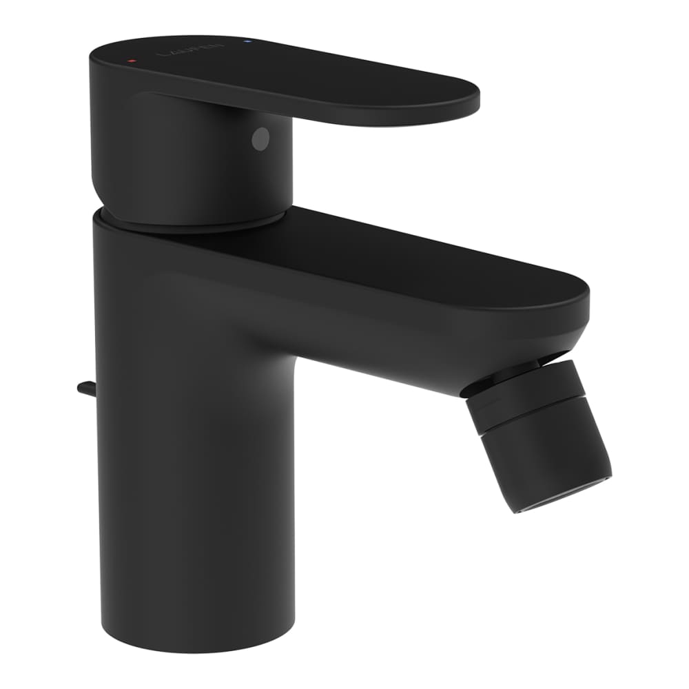Laufen Pro X grifo para bidé de pie negro HF506910198000