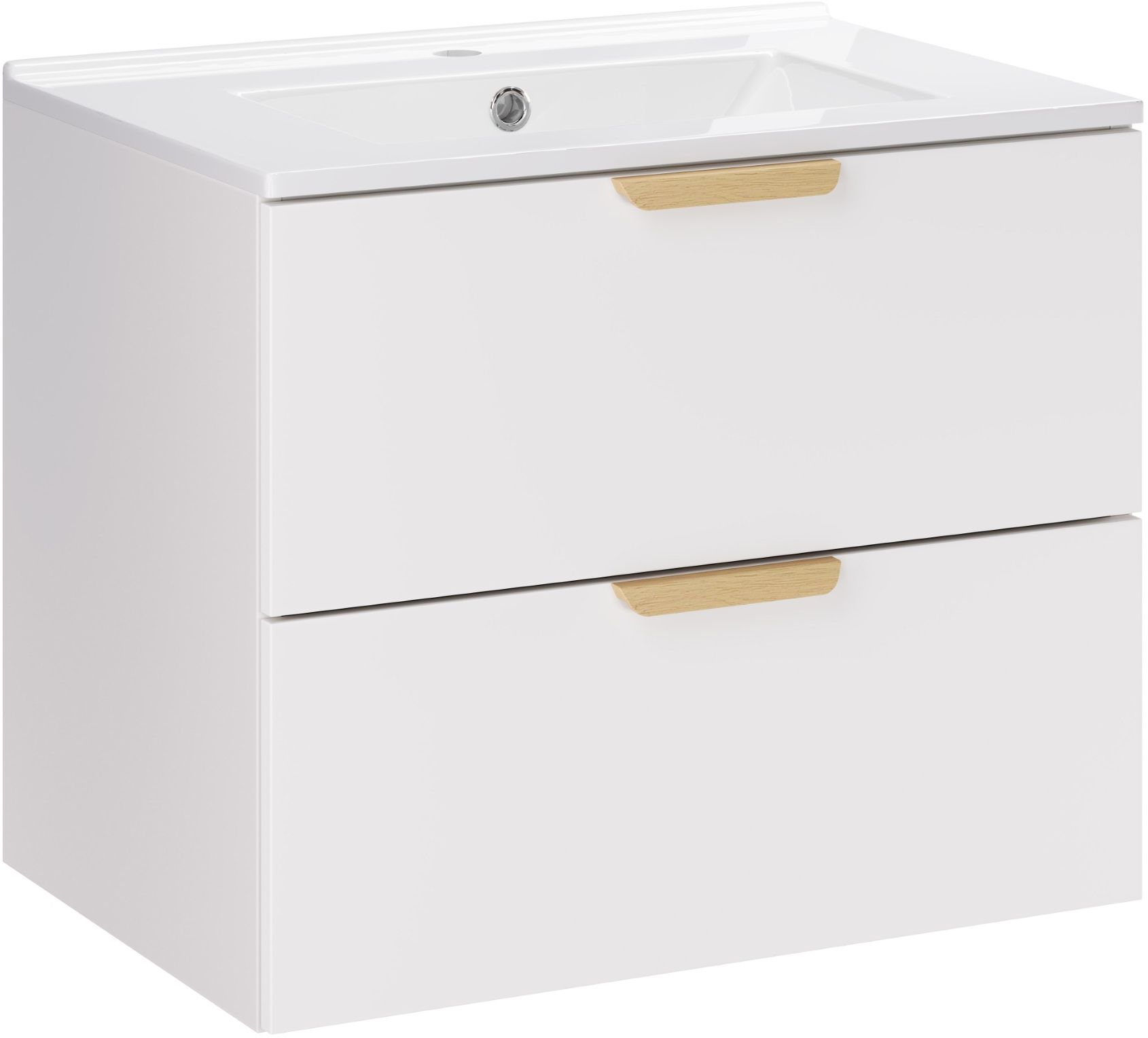 Conjunto lavabo Comad Lava UM-CFPLAVA60DDP, armario Comad Aster White ASTER WHITE 82-60-46-2S