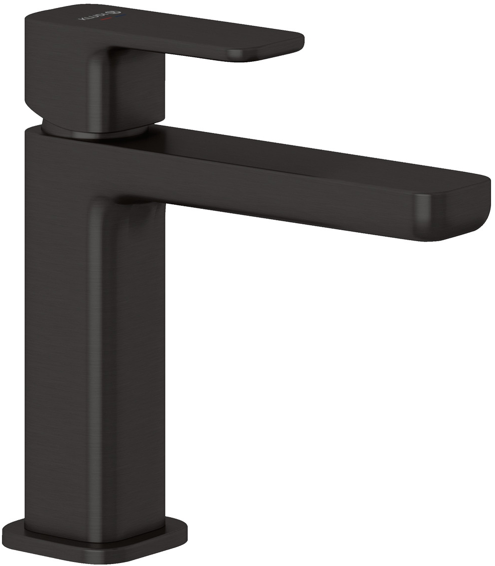 Kludi Renon grifo para lavabo de pie negro 42282N275