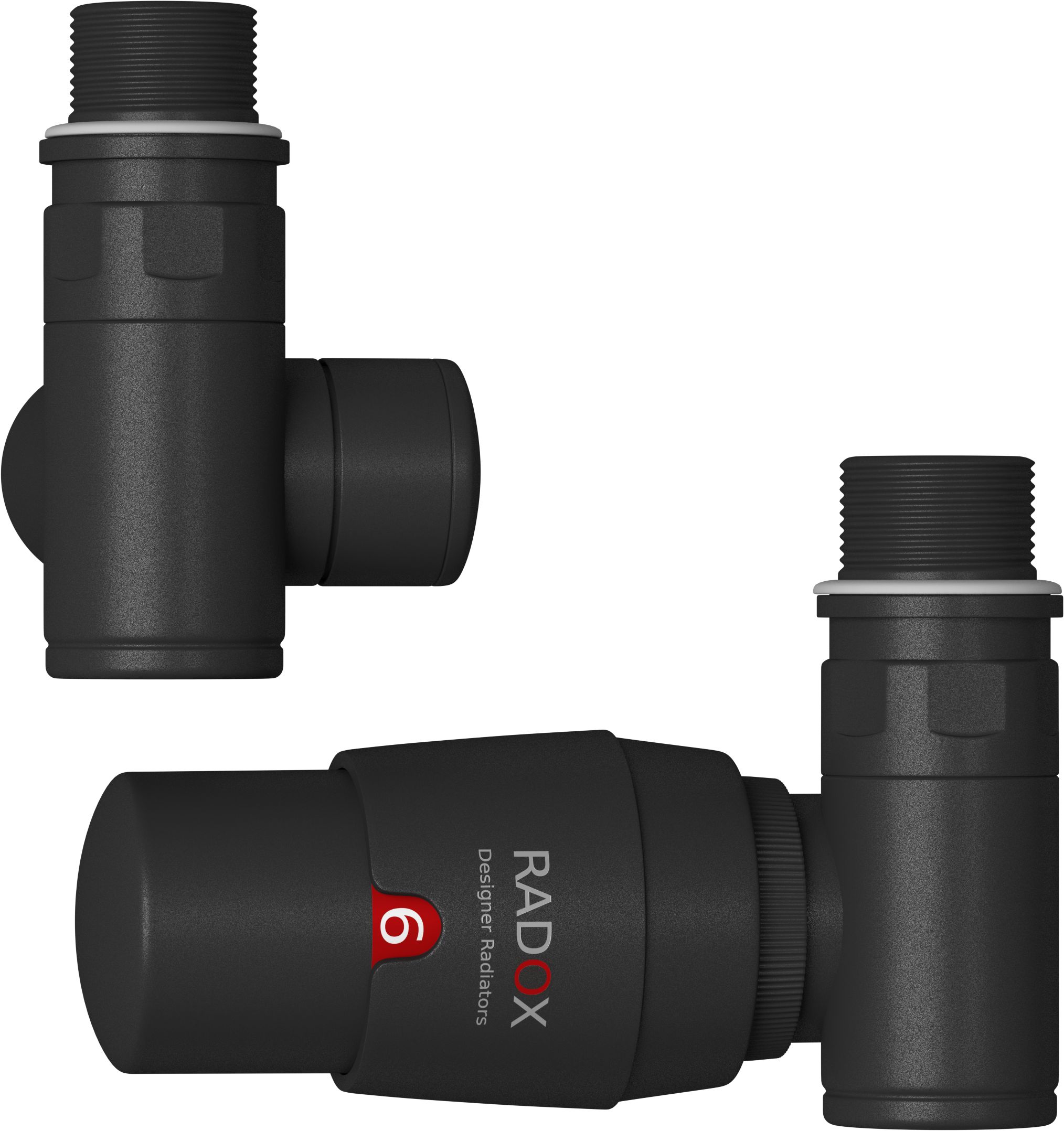 Radox RX10T válvula termostática negro VT-RX-10T.002T.P