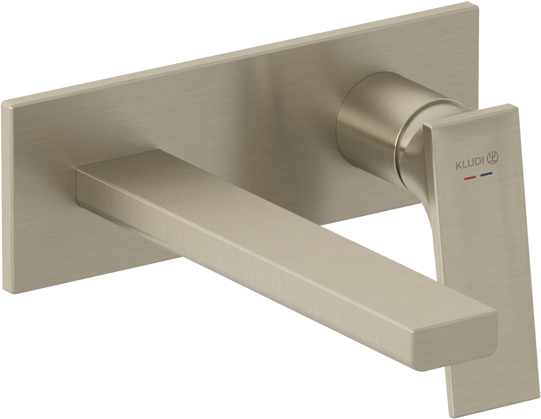 Kludi Decus grifo para lavabo empotrado níquel 54244N575