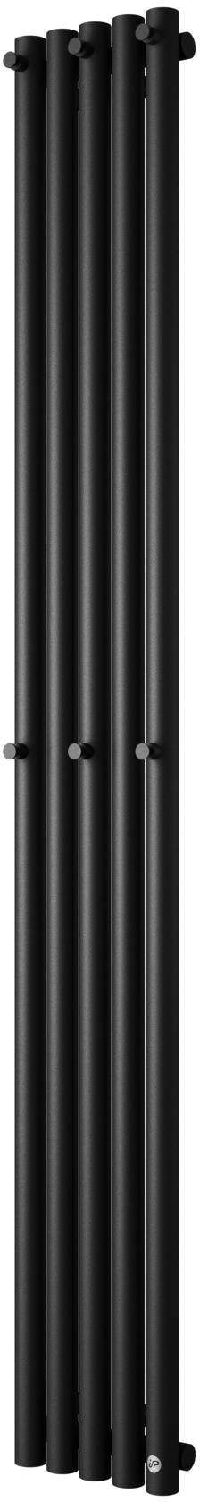 Instal Projekt Hengo radiador de baño decorativo 180x14 cm negro HEN-180/03C31