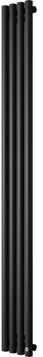 Instal Projekt Pilaro V radiador de baño decorativo 180x39 cm negro PIOV-180/08C31