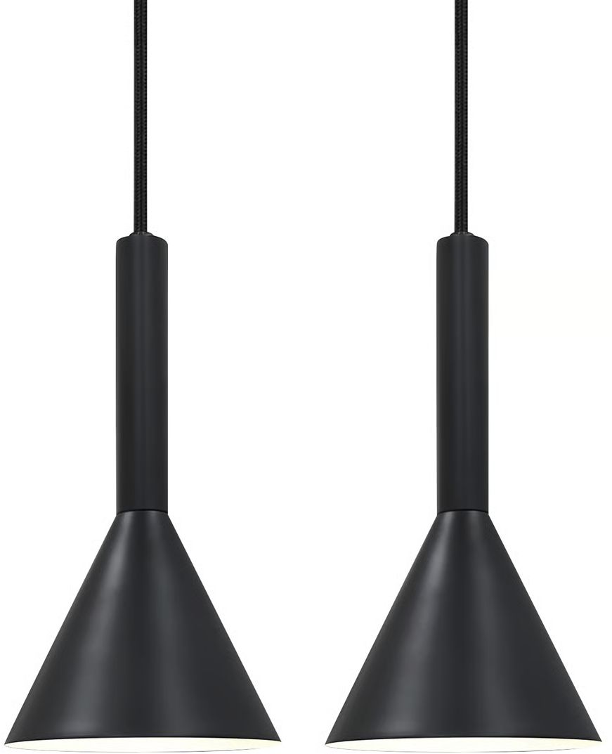 Nordlux Kelvis lámpara colgante 2x12 W negro 2612723003