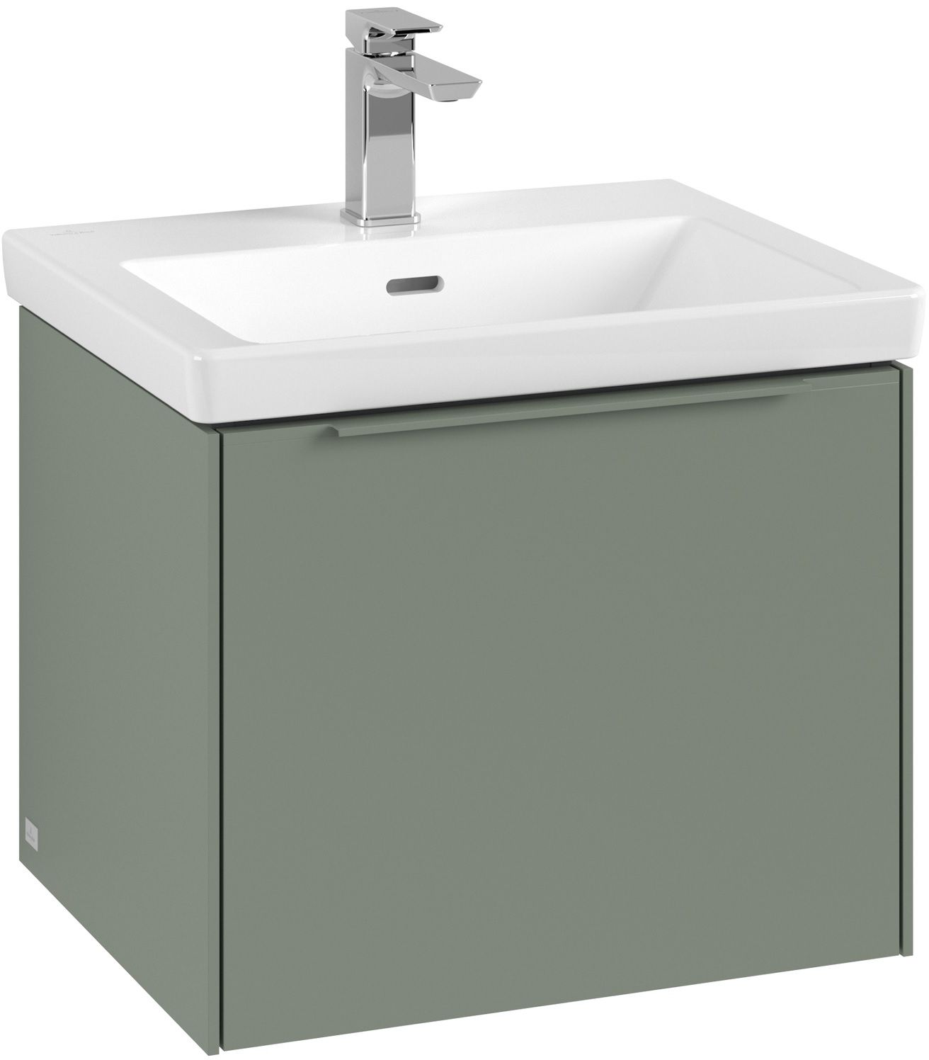Villeroy & Boch Subway 3.0 armario 52.3x44.8x42.9 cm suspendido, para lavabo verde C579L2AF