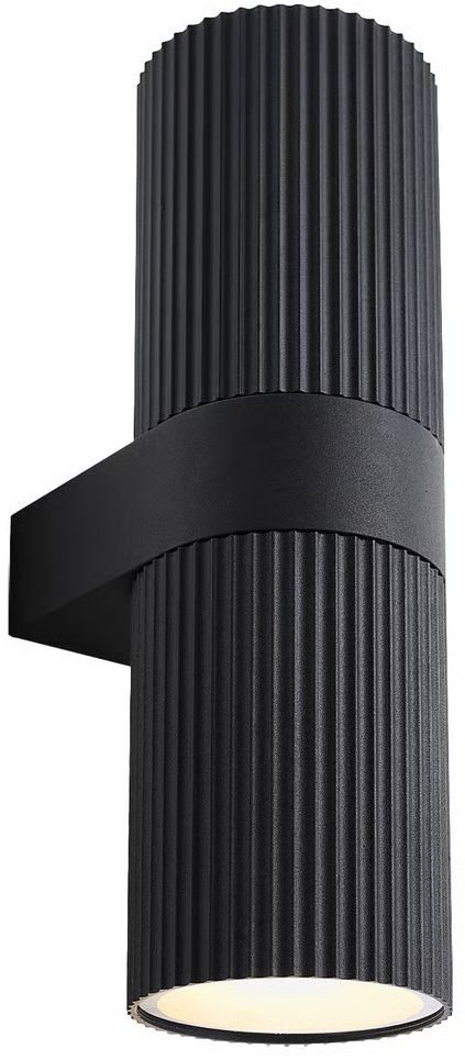Nordlux Kyklop lámpara de pared para exteriores 2x15 W negro 2618231003