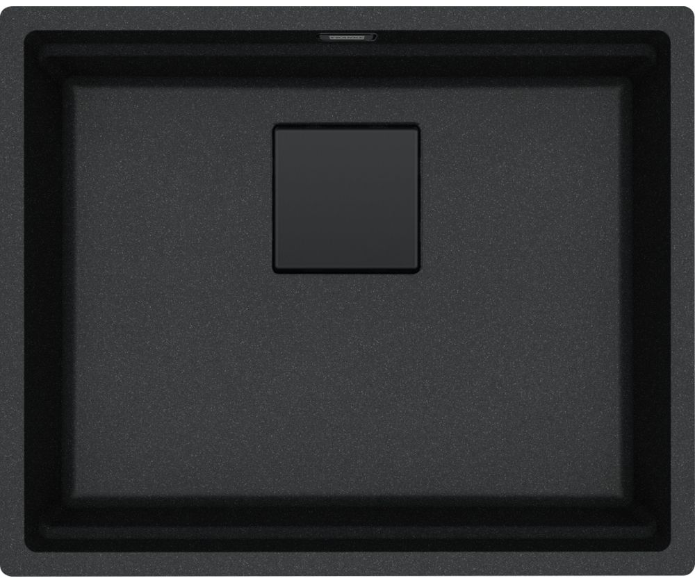 Franke Kanon fregadero de granito 56x46 cm gris/grafito/ónix 125.0749.664