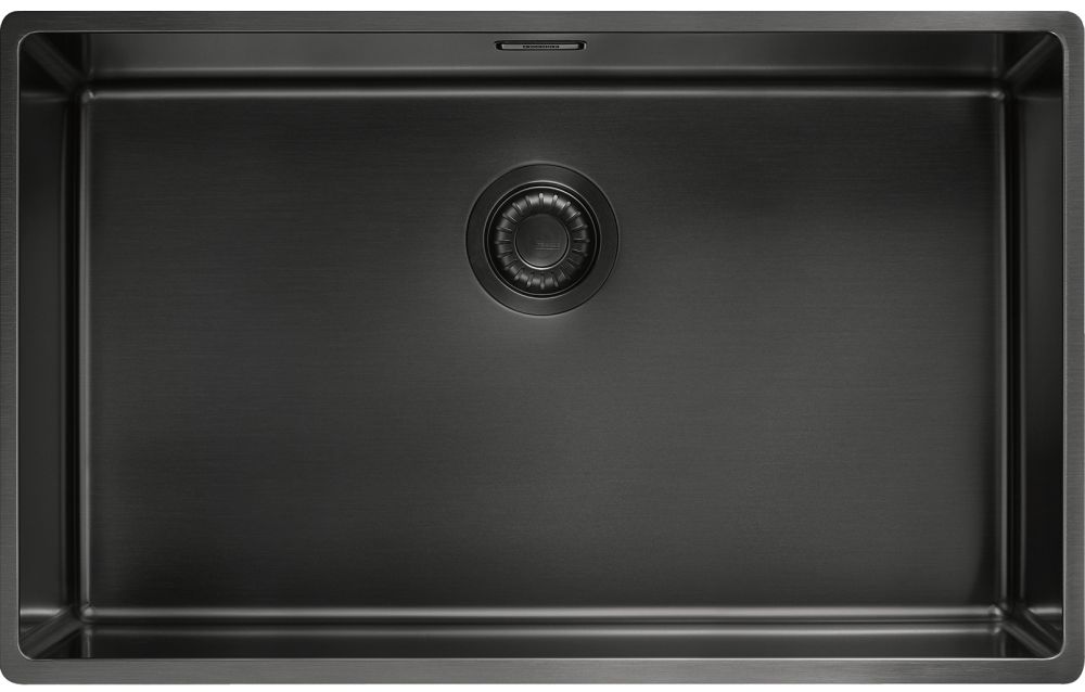 Franke Mythos BXM fregadero de acero 72.5x45 cm grafito 127.0627.589