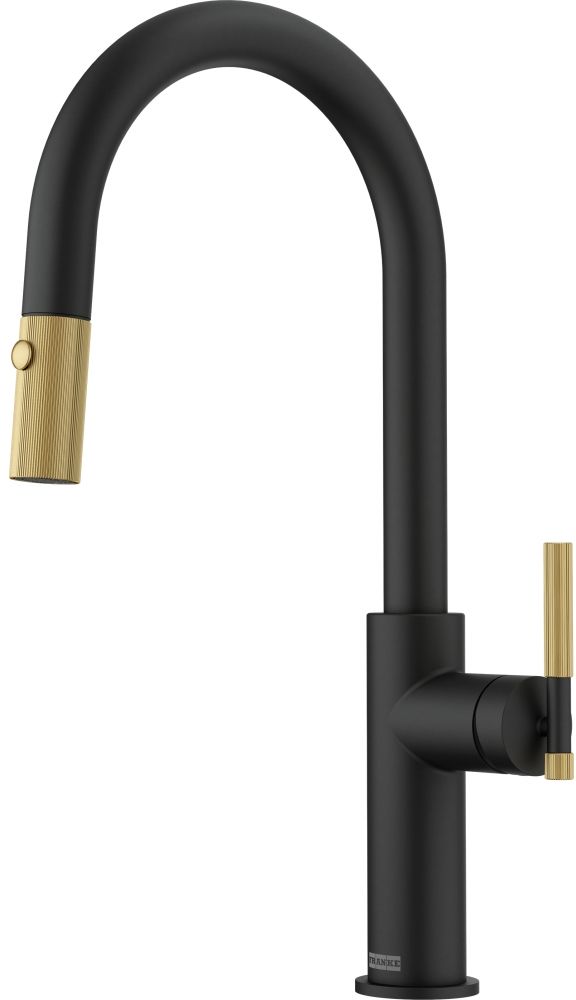 Franke Maris Stripes grifo de cocina de pie negro-oro/oro arcaico 115.0747.673
