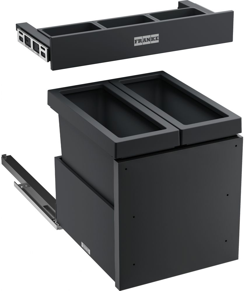 Franke Mythos contenedor de residuos 35 l negro 121.0750.260