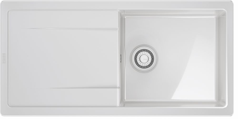 Franke Mythos MYK fregadero de cerámica 100x50 cm blanco 124.0745.380