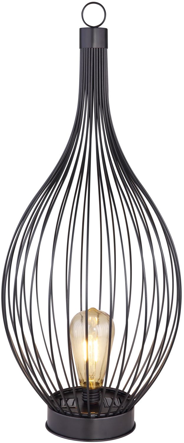 Globo Lighting Solar lámpara solar de pie 1x0.06 W negro 33672