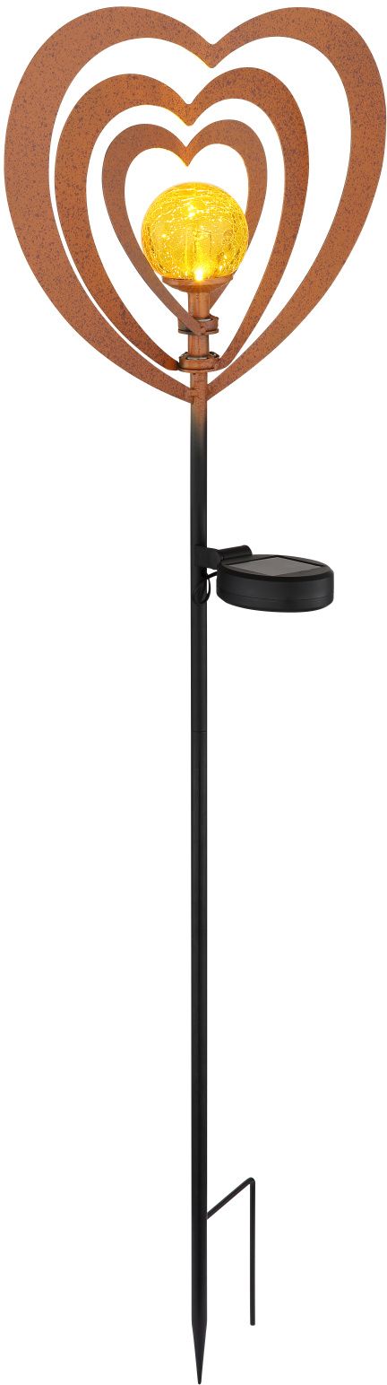 Globo Lighting Solar lámpara solar de pie 1x0.06 W negro-cobre 36580R