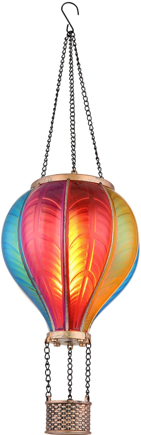 Globo Lighting Solar lámpara solar colgante x0.5 W negro-multicolor 36136B