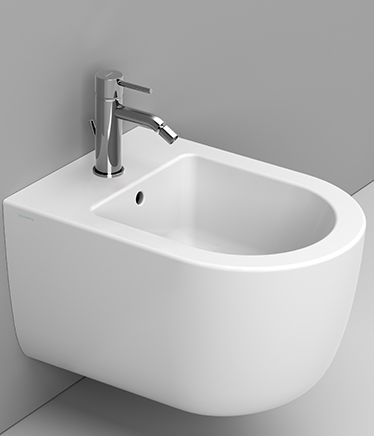 Ceramica Dolomite Mirto Round Short bidé suspendido blanco D473641