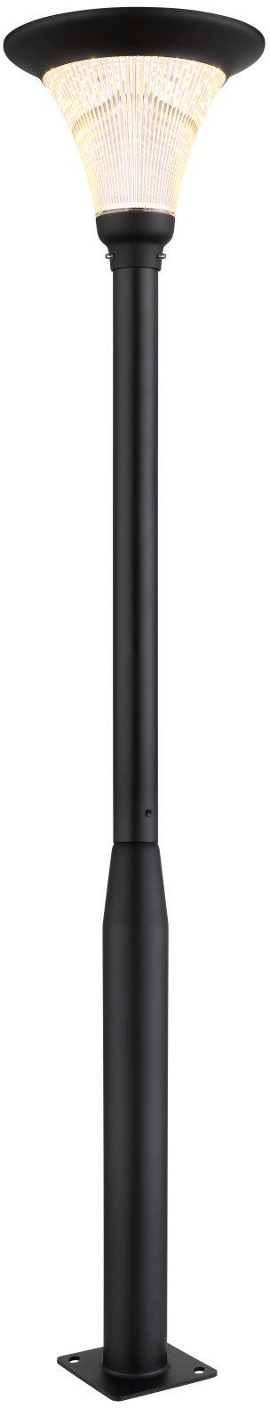 Globo Lighting Solar lámpara solar de pie 1x8 W negro-gris 36911