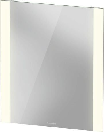 Duravit Light & Mirrors espejo 60x70 cm rectangular con iluminación blanco LM7865000000000
