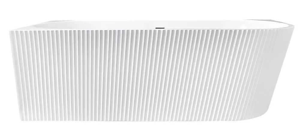 Rea Wenus bañera de esquina 170x80 cm oval blanco REA-W0129