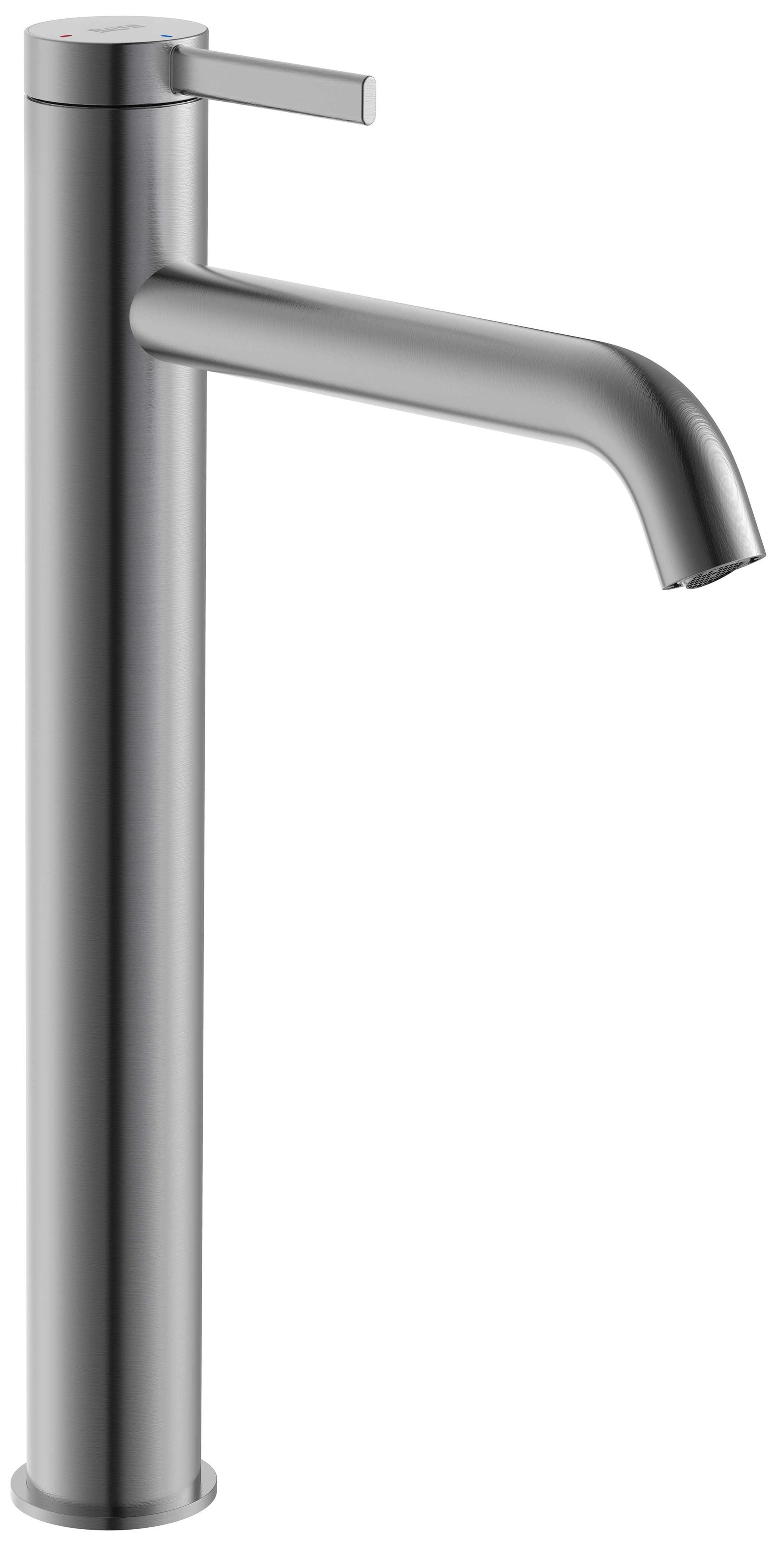 Roca Ona grifo para lavabo de pie grafito A5A349EGM0