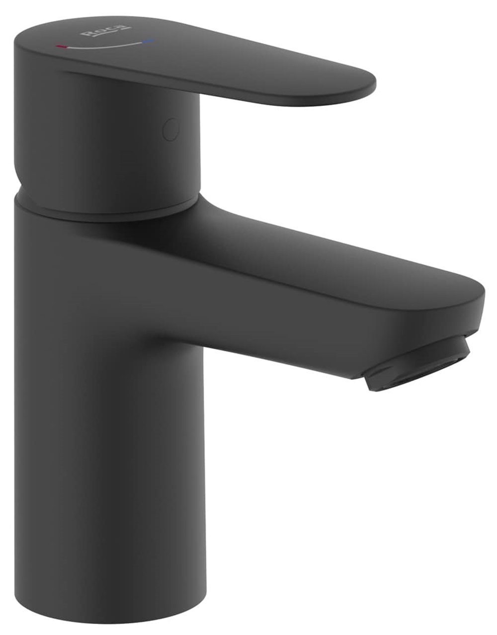 Roca Victoria Plus grifo para lavabo de pie negro A5A324FNB0