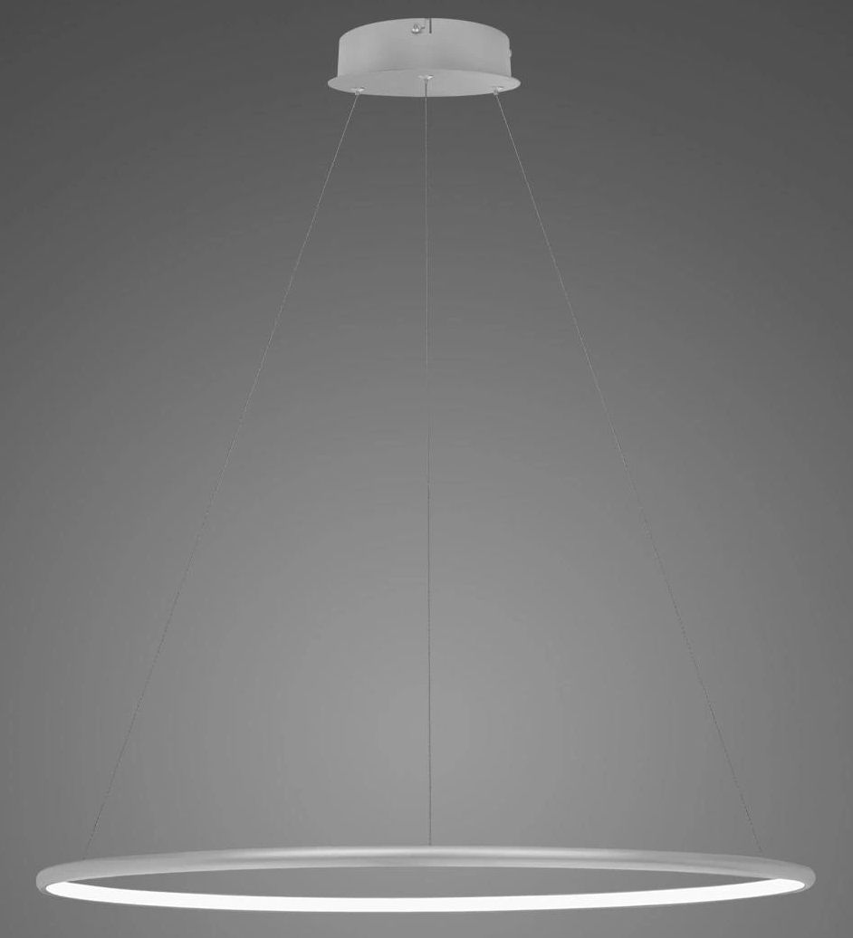 Altavola Design Led Shape lámpara colgante 1x30 W plata LA073/P_80_in_3k_silver_dimm