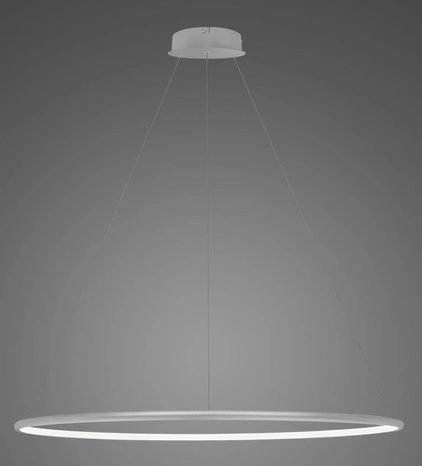 Altavola Design Led Shape lámpara colgante 1x38 W plata LA073/P_100_in_4k_silver_dimm