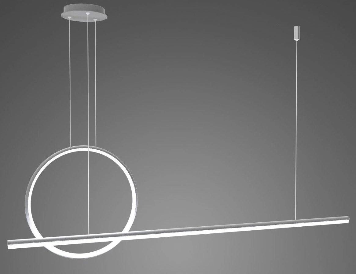 Altavola Design Led Shape lámpara colgante 1x23 W plata LA087/PX143_40_3k_silver