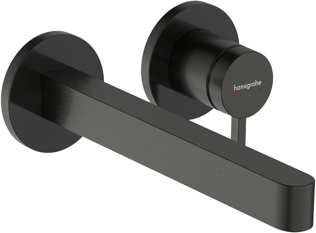 Hansgrohe Finoris grifo para lavabo empotrado cromo-negro 76050340