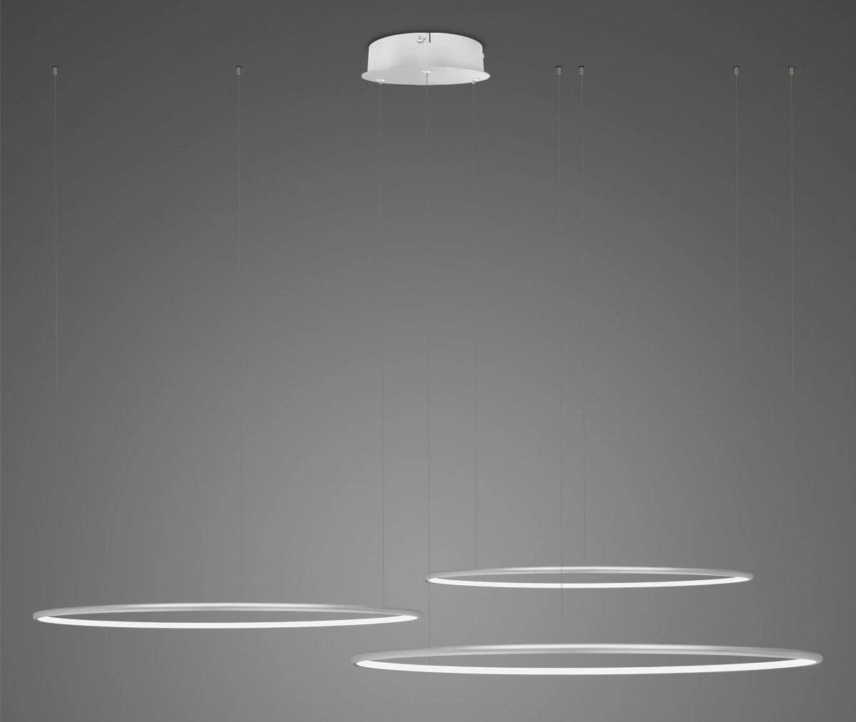 Altavola Design Led Shape lámpara colgante 1x68 W plata LA075/CO3_80_in_3k_silver_dimm