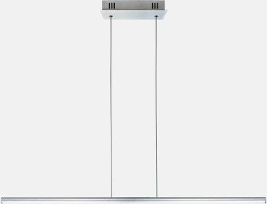 Altavola Design Led Shape lámpara colgante 1x12 W plata LA089/P_100_4k_silver