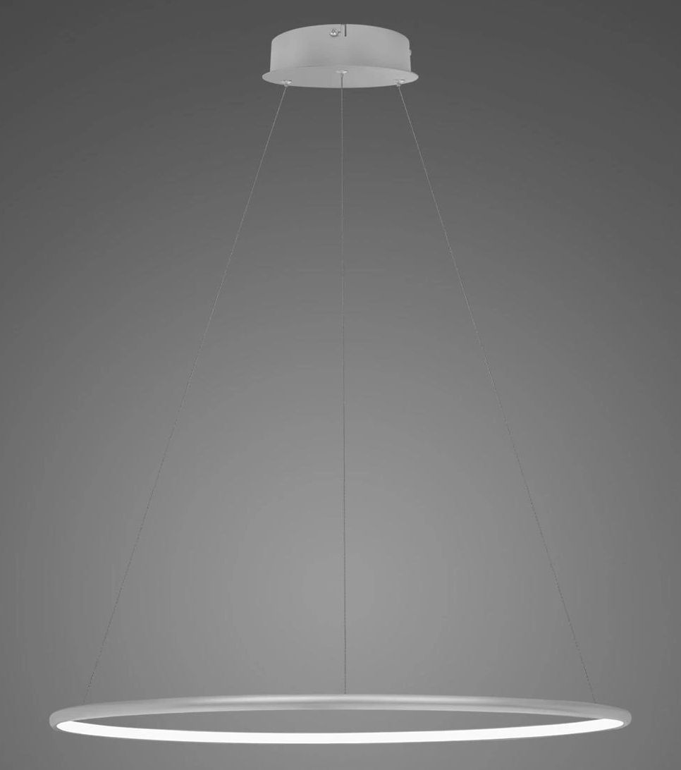 Altavola Design Led Shape lámpara colgante 1x23 W plata LA073/P_60_in_3k_silver_dimm