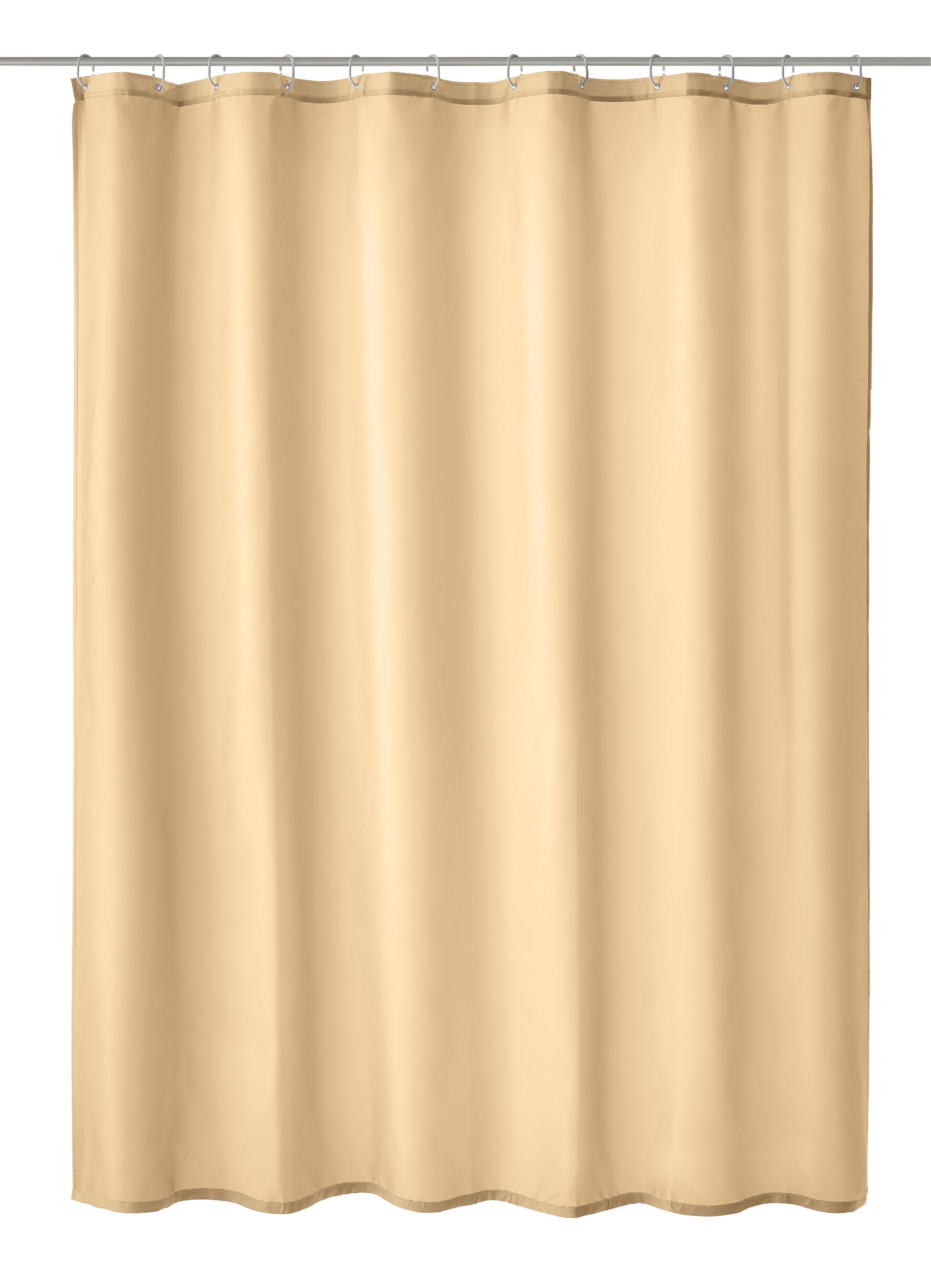 Kleine Wolke Kito cortina de ducha 200x180 cm beige 4937202305