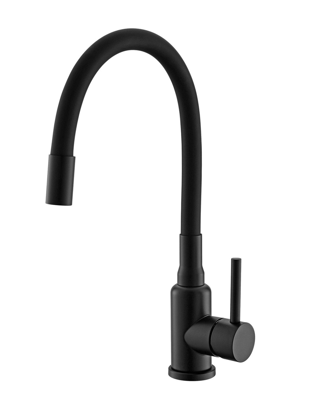 Alveus Flexa grifo de cocina de pie negro 1147056