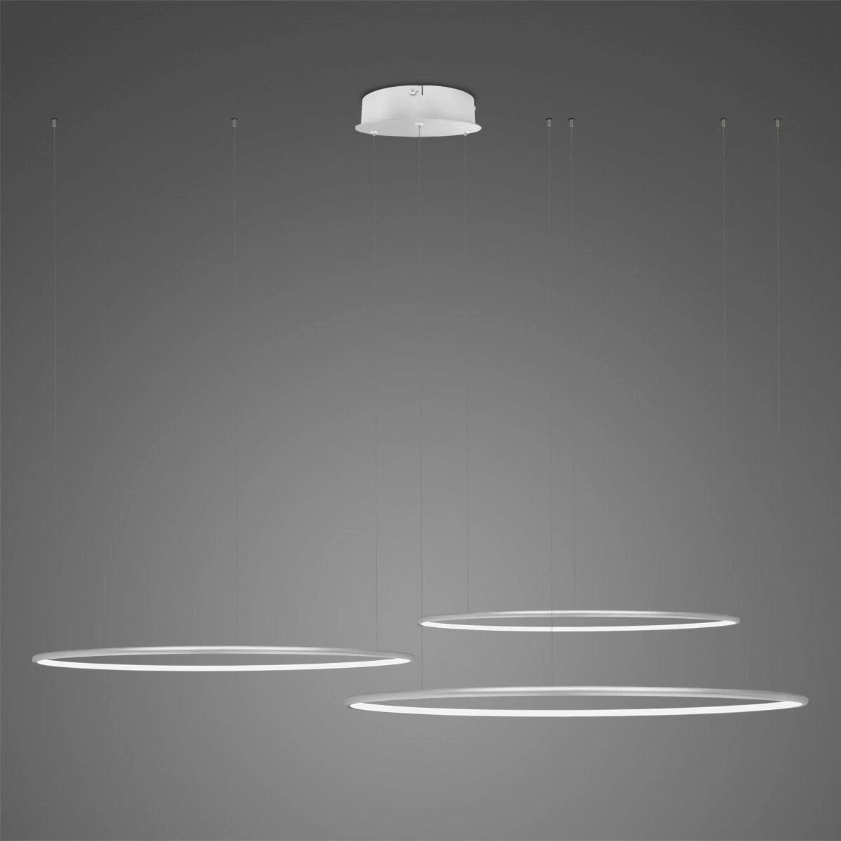 Altavola Design Led Shape lámpara colgante 1x50 W plata LA075/CO3_80_in_3k_silver_Dali
