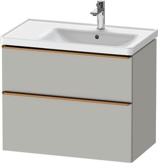 Duravit D-Neo armario 78.4x45.2x62.5 cm suspendido, para lavabo gris DE4358004070000