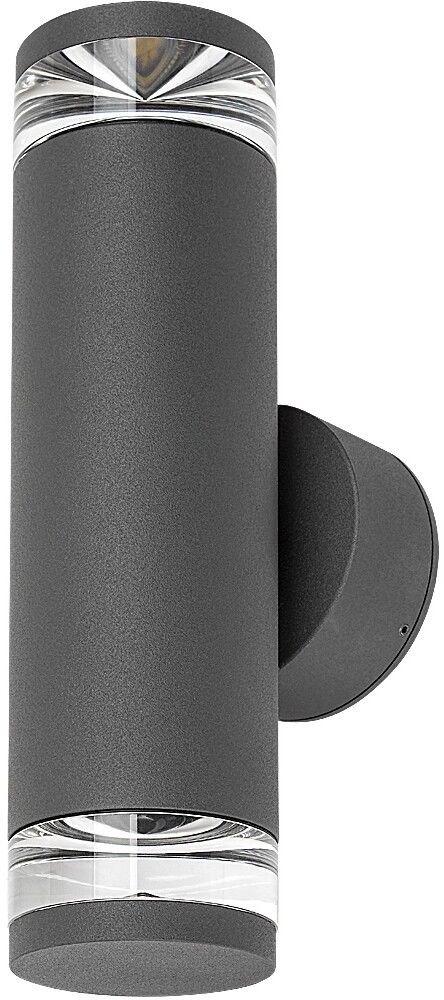Rabalux Tornio lámpara de pared para exteriores 2x10 W antracita 77072
