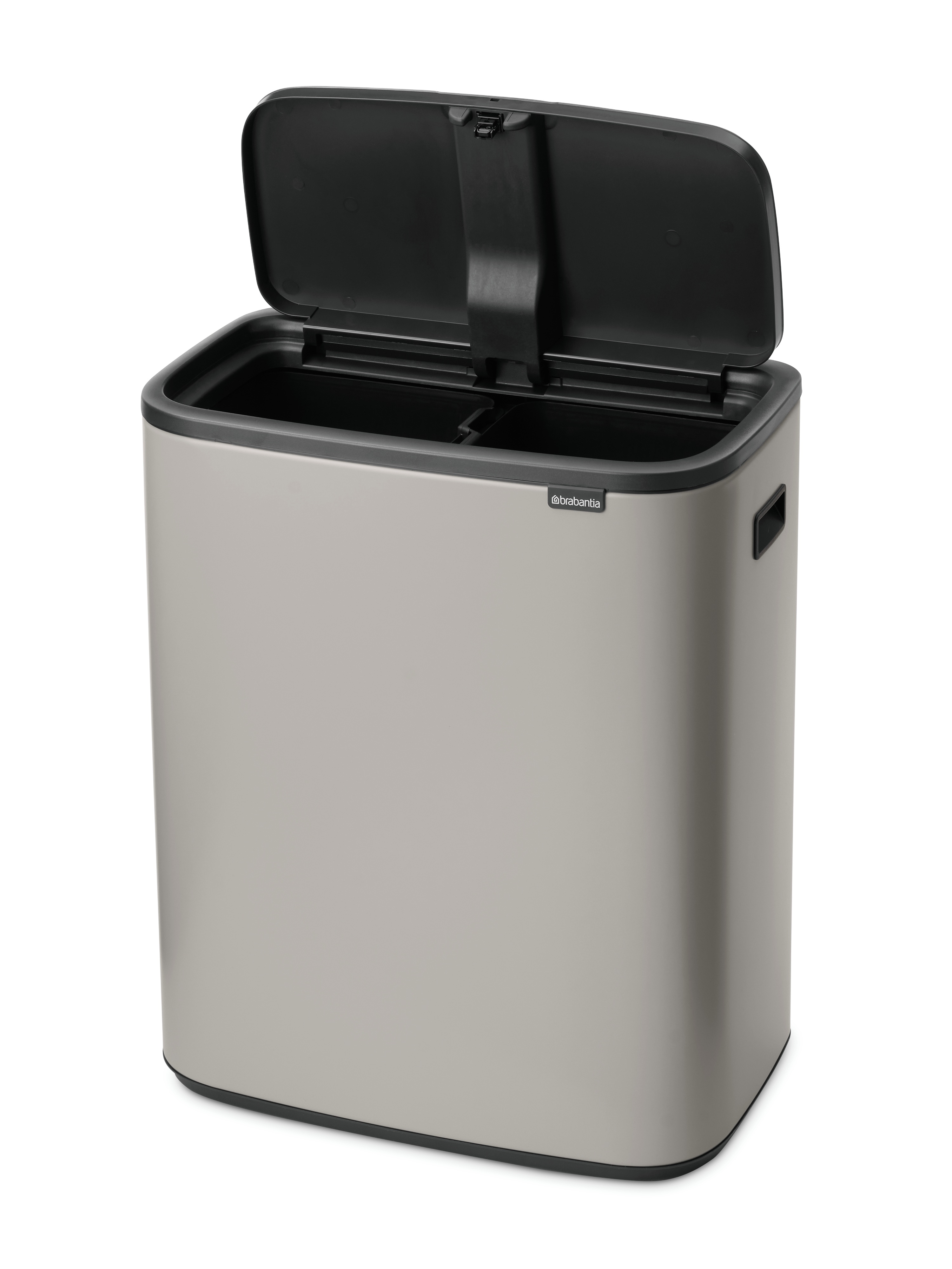 Brabantia Bo Touch Bin contenedor de residuos 60 l gris 255045