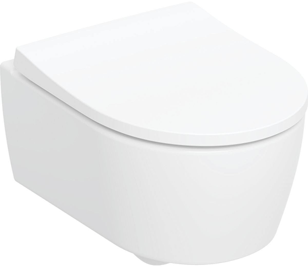 Geberit iCon taza de inodoro suspendido sin reborde blanco brillante 503.232.00.1