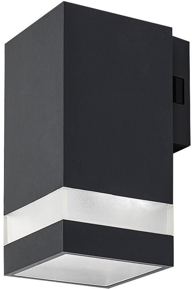 Rabalux Urfa Line lámpara de pared para exteriores 1x9 W negro 77209