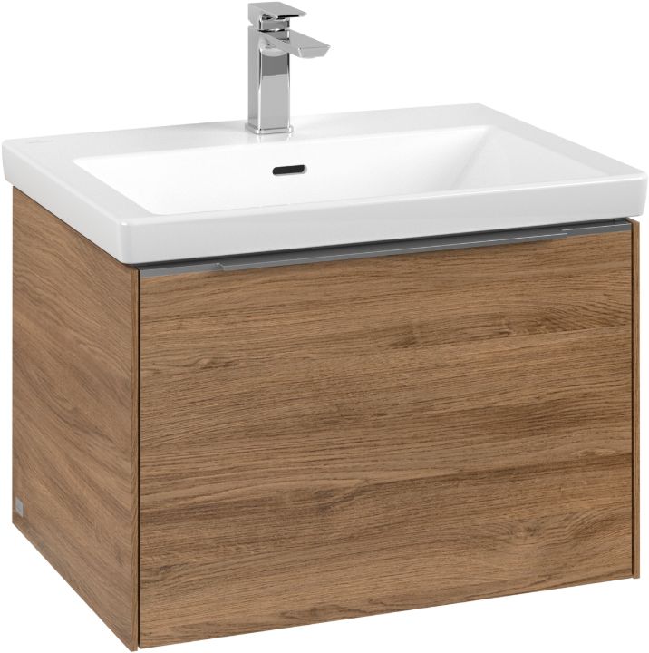 Villeroy & Boch Subway 3.0 armario 62.2x47.8x42.9 cm suspendido, para lavabo roble C575L0RH