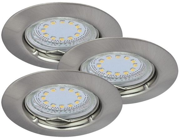Rabalux Lite lámpara empotrada 3x50 W cromo 1163