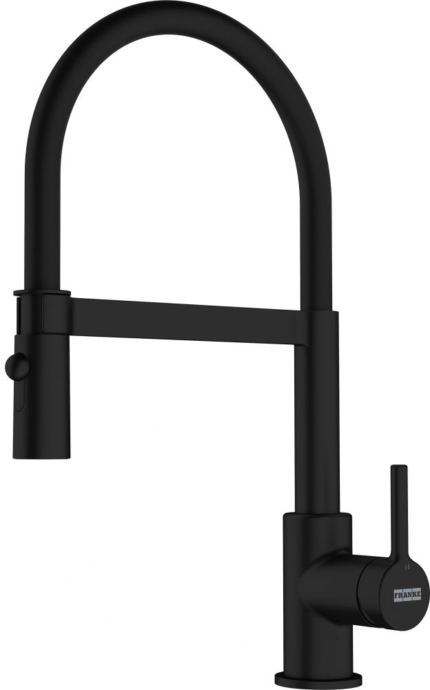 Franke Lina grifo de cocina de pie negro 115.0725.838