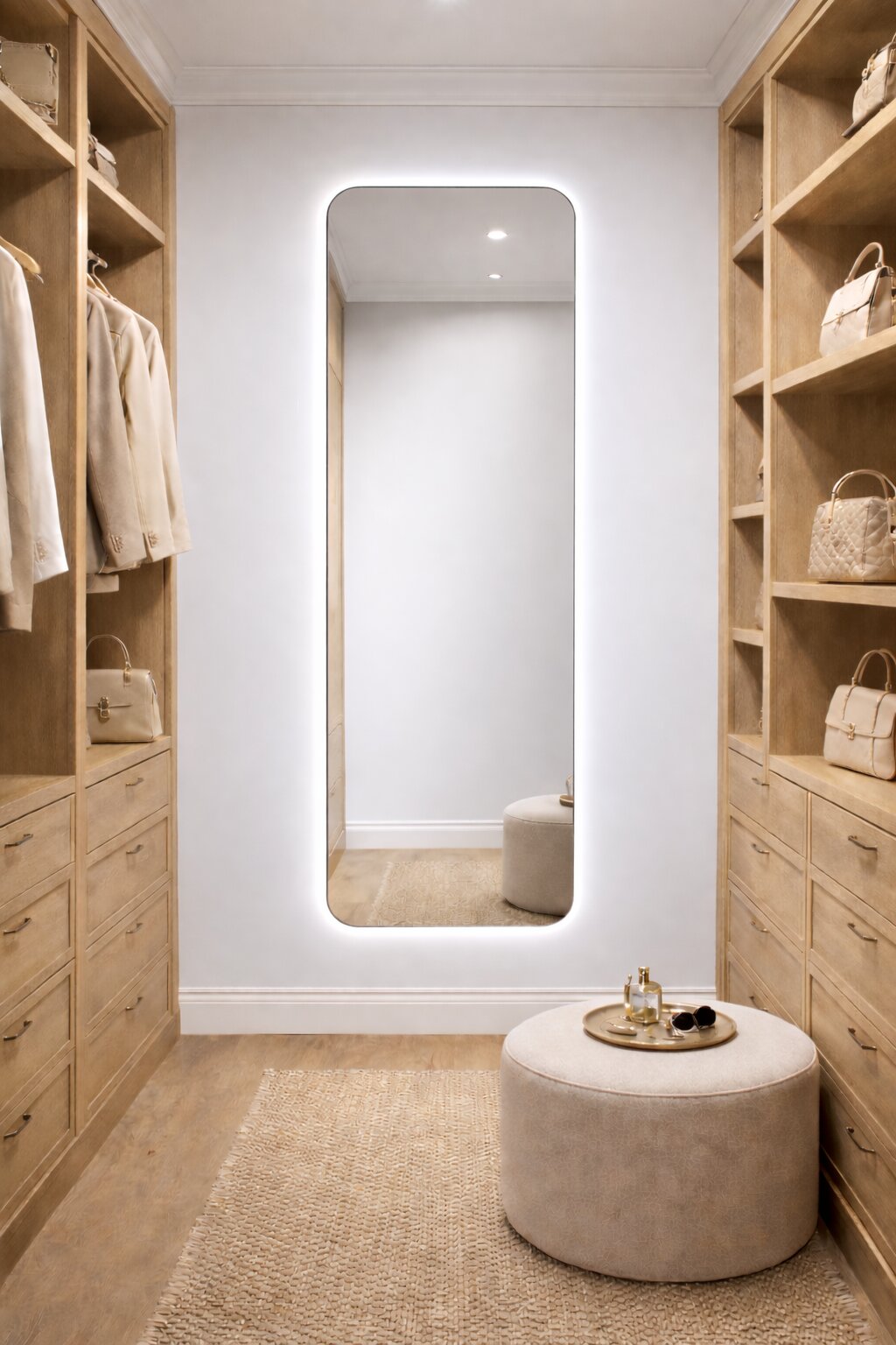 Baltica Design Stone Aura espejo 50x155 cm con iluminación 5904107933252