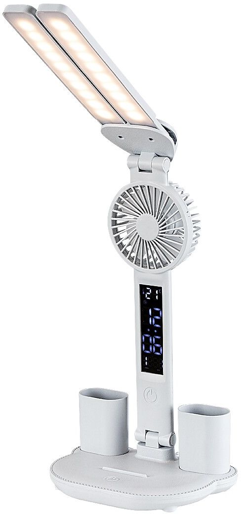 Rabalux Novilo lámpara para escritorio 2x7 W blanco 74030