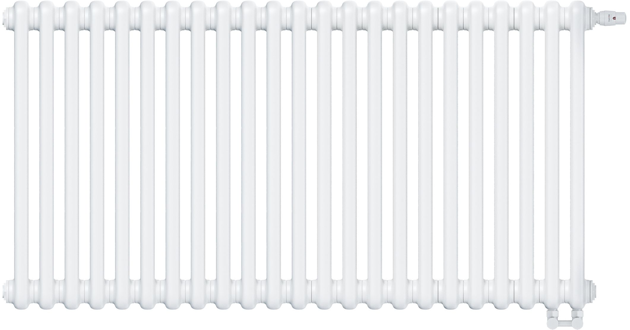 Irsap Tesi 3 radiador de habitación 56.5x103.5 cm podłączenie inferior blanco IRS-TES-3056-23-B-25