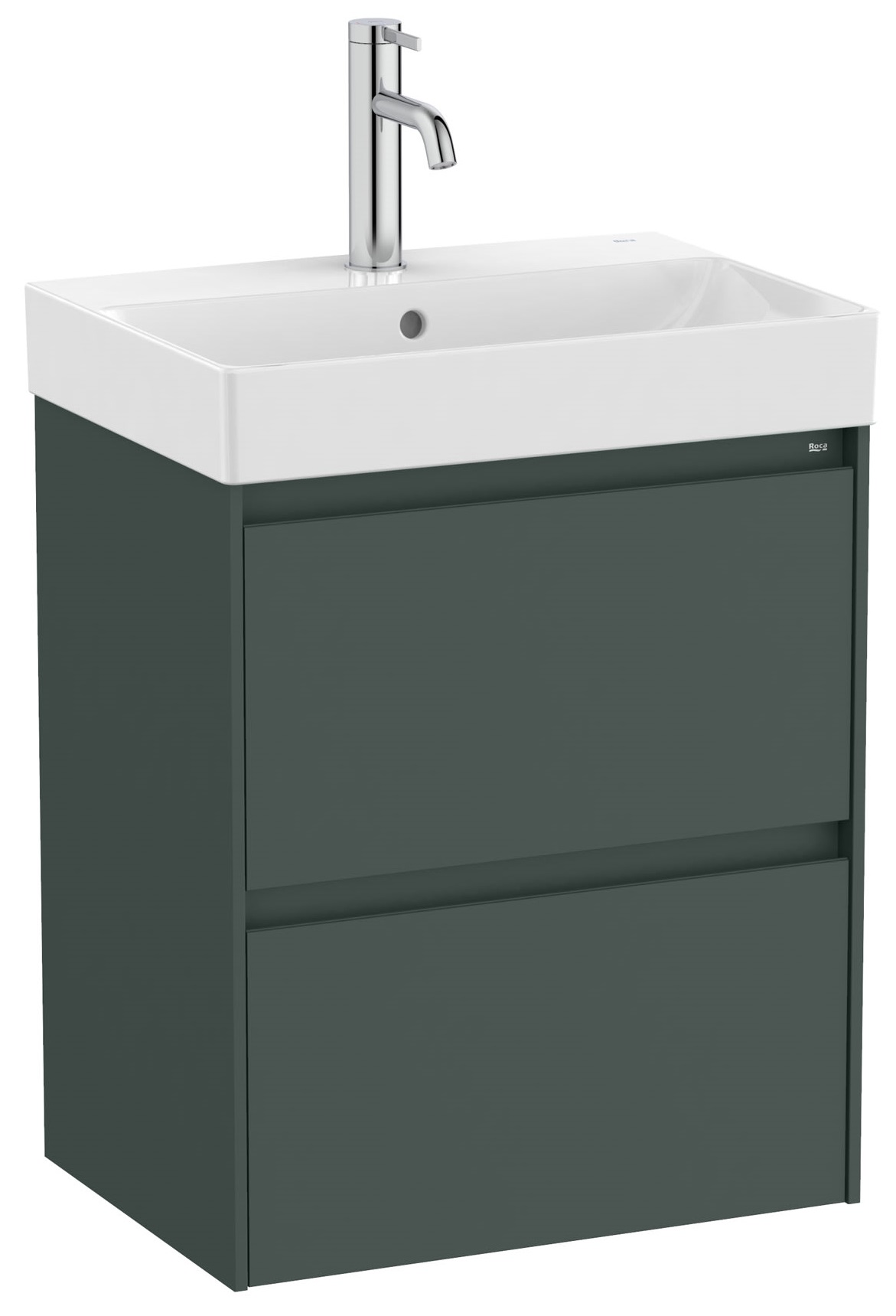 Roca Ona lavabo con mueble 50 cm verde A851682513