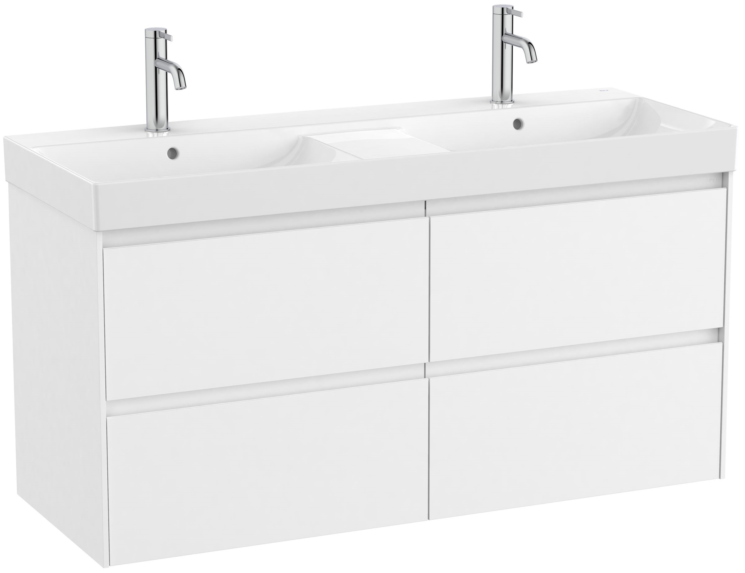 Roca Ona lavabo con mueble 120 cm blanco A851694509